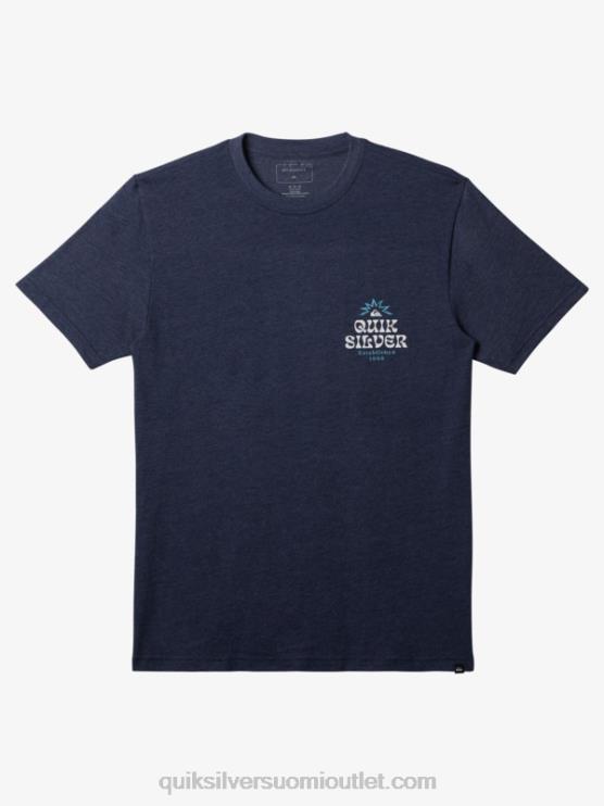 Quiksilver D6JJ184 miehet laivastonsininen bleiseri kanerva kehystetty t-paita