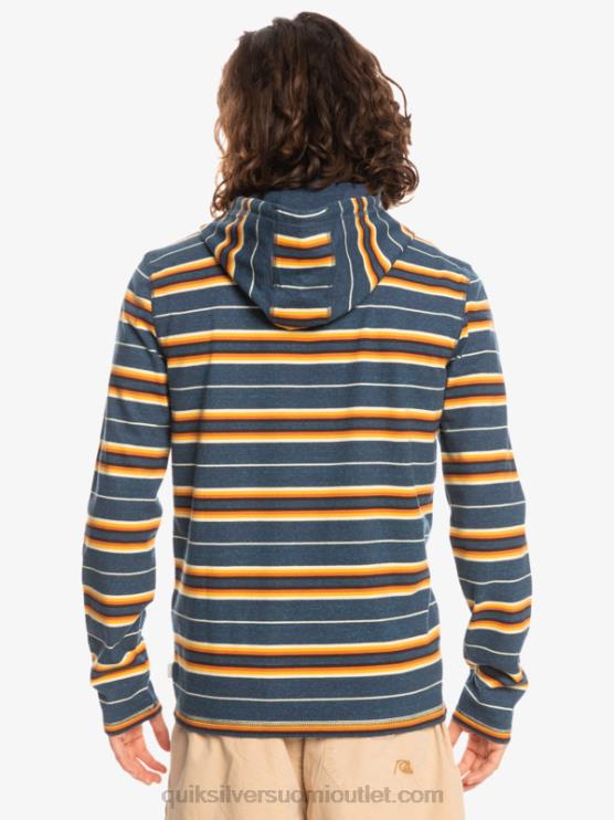 Quiksilver D6JJ1862 miehet arvomerkki viimeisen mahdollisuuden raita viimeinen mahdollisuus hupullinen pitkähihainen t-paita