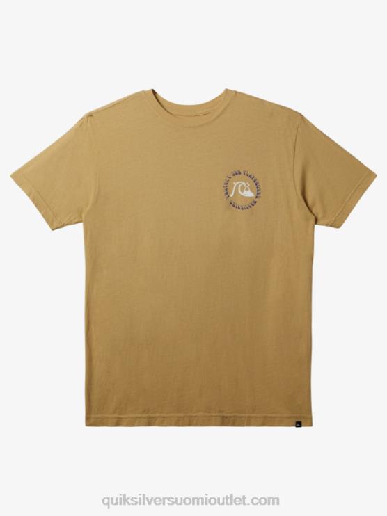 Quiksilver D6JJ294 miehet taos taupe suojele leikkipaikkat-paitaamme