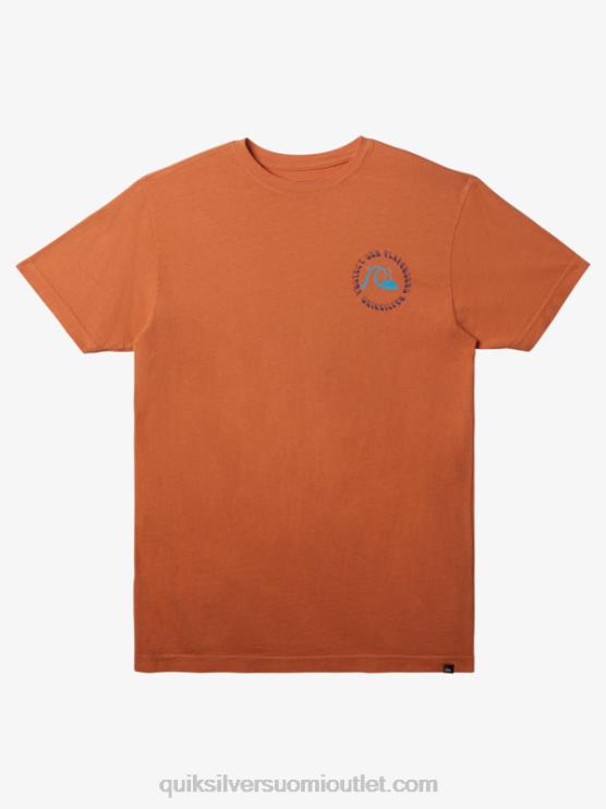 Quiksilver D6JJ295 miehet kuparirusketus suojele leikkipaikkat-paitaamme