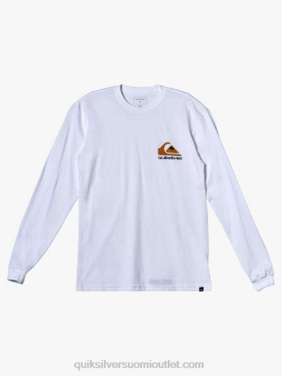 Quiksilver D6JJ299 miehet valkoinen omni-logoinen t-paita