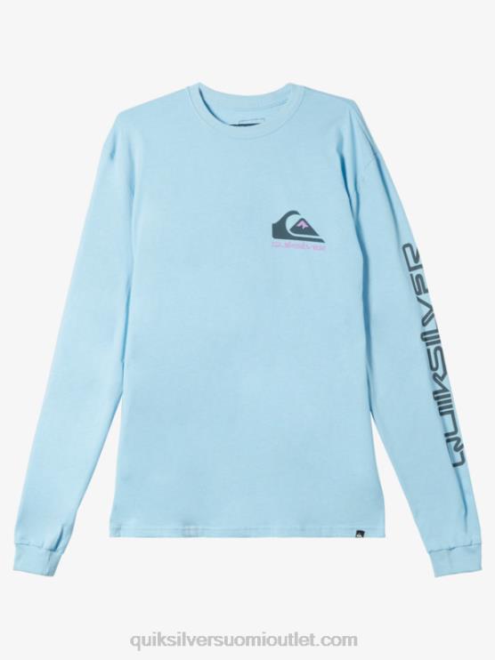 Quiksilver D6JJ300 miehet taivaansininen omni-logoinen t-paita