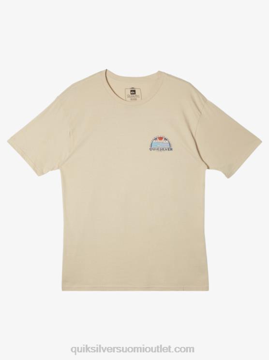 Quiksilver D6JJ38 miehet ruskea riisi Waterman set view t-paita