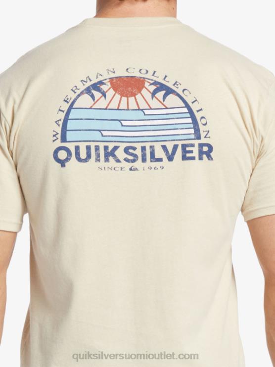 Quiksilver D6JJ38 miehet ruskea riisi Waterman set view t-paita