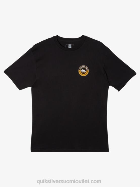 Quiksilver D6JJ40 miehet musta vesimies merihain t-paita