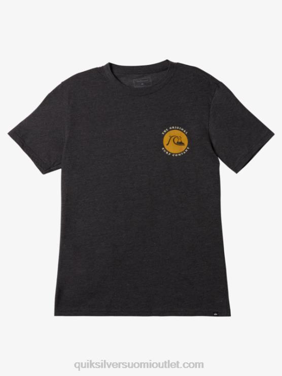 Quiksilver D6JJ411 miehet hiilen kanerva leimattu t-paita