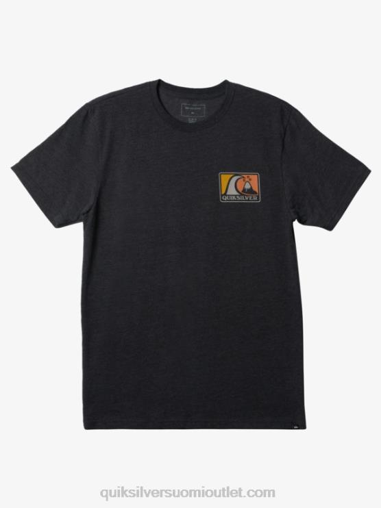 Quiksilver D6JJ426 miehet hiilen kanerva pehmeä bubble mod t-paita