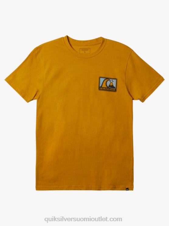 Quiksilver D6JJ428 miehet nugget gold kanerva pehmeä bubble mod t-paita