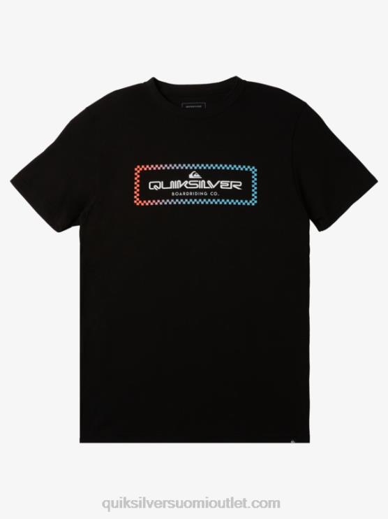 Quiksilver D6JJ506 miehet musta sadesuojattu t-paita