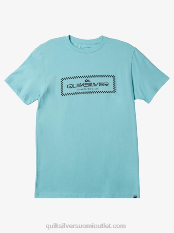 Quiksilver D6JJ509 miehet enkelin sininen sadesuojattu t-paita