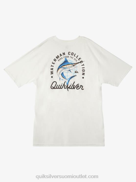 Quiksilver D6JJ50 miehet Lumikki vesimies beauty at sea t-paita