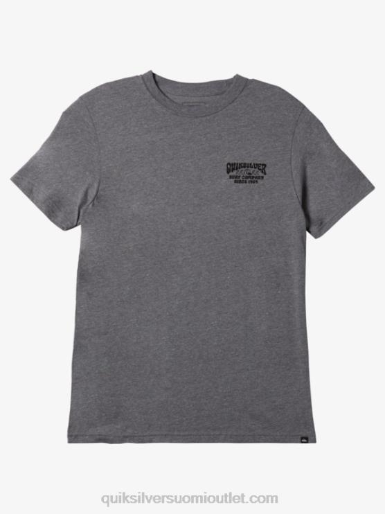 Quiksilver D6JJ528 miehet keskiharmaa kanerva lockup mod t-paita