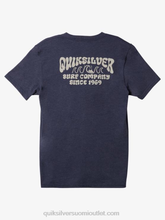 Quiksilver D6JJ529 miehet laivastonsininen bleiseri kanerva lockup mod t-paita