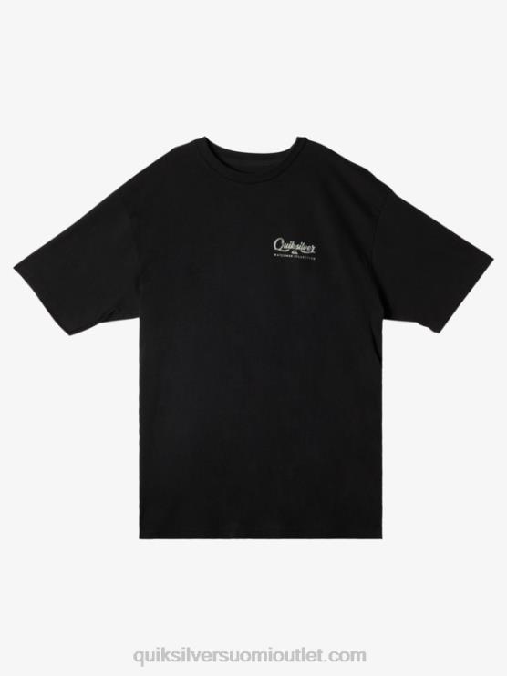 Quiksilver D6JJ53 miehet musta waterman undertow t-paita