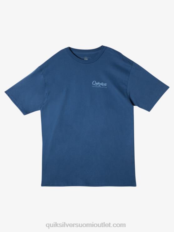 Quiksilver D6JJ54 miehet lippu sininen waterman undertow t-paita