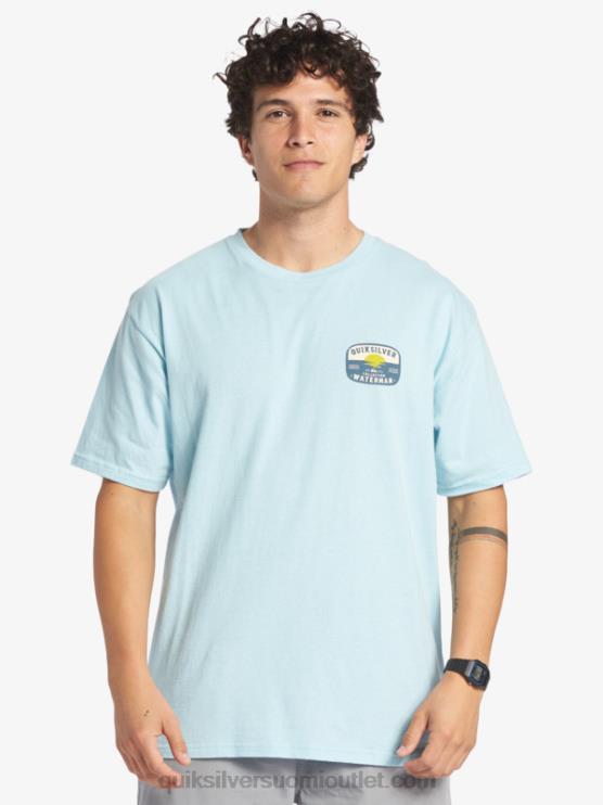 Quiksilver D6JJ554 miehet vedessä vesimies laavalampun t-paita