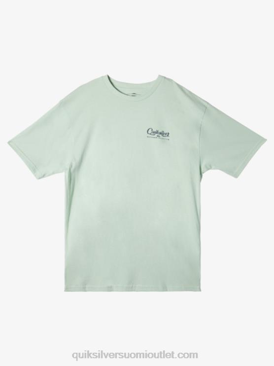 Quiksilver D6JJ55 miehet hienovarainen vihreä waterman undertow t-paita