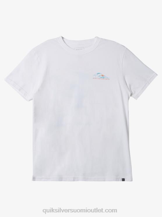 Quiksilver D6JJ576 miehet valkoinen T-paita