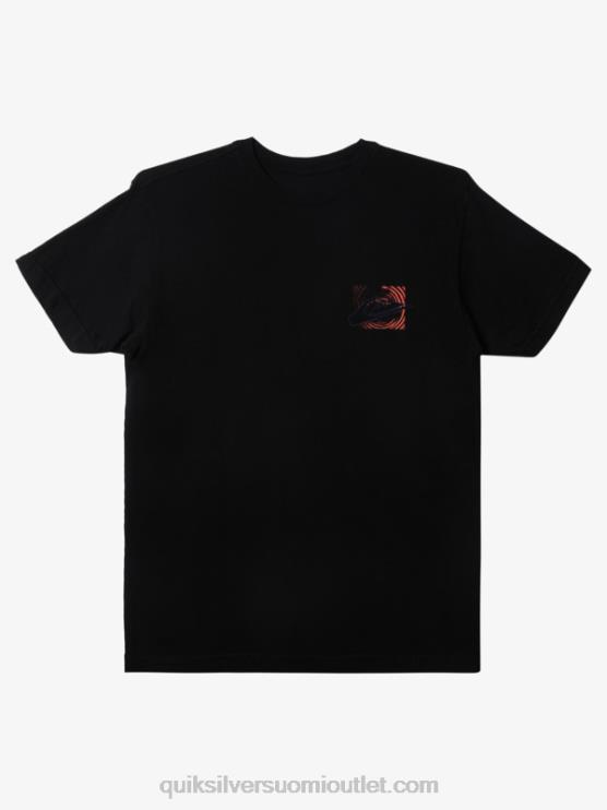 Quiksilver D6JJ597 miehet musta kansainvälinen worldforce t-paita