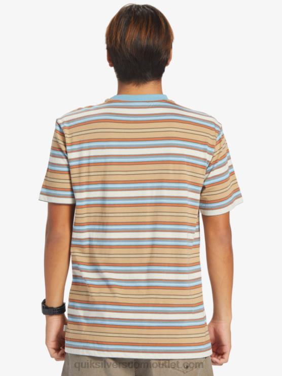 Quiksilver D6JJ631 miehet geller taos raita geller-raitainen t-paita