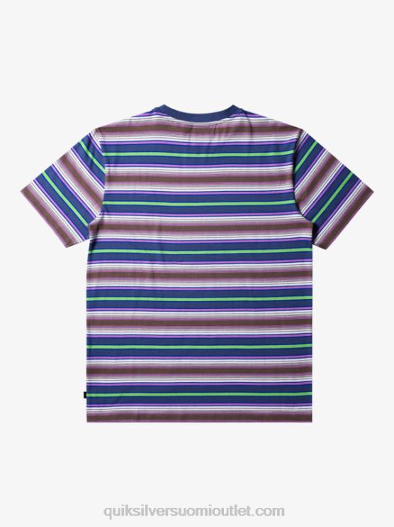 Quiksilver D6JJ632 miehet geller bering raita geller-raitainen t-paita