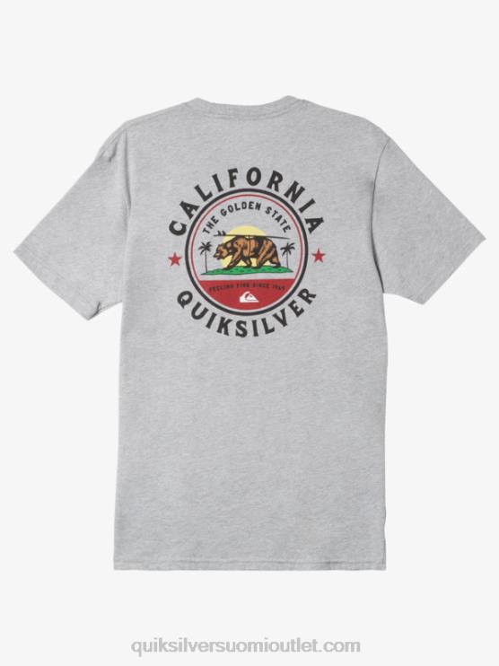 Quiksilver D6JJ723 miehet urheilullinen kanerva Kalifornian paikallisen prikaatin t-paita