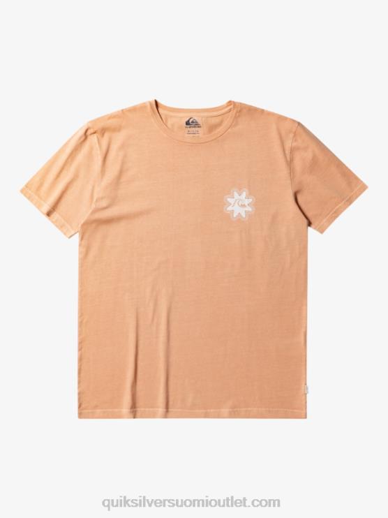 Quiksilver D6JJ754 miehet kuparirusketus psyked t-paita