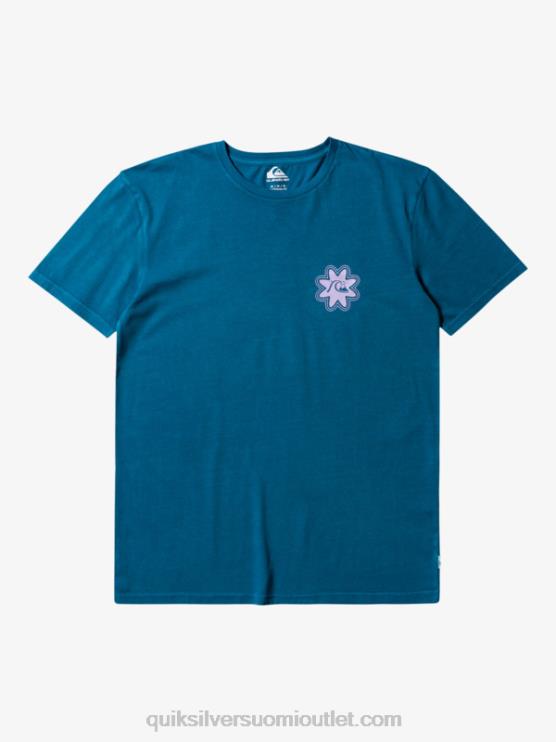 Quiksilver D6JJ755 miehet marokon sininen psyked t-paita
