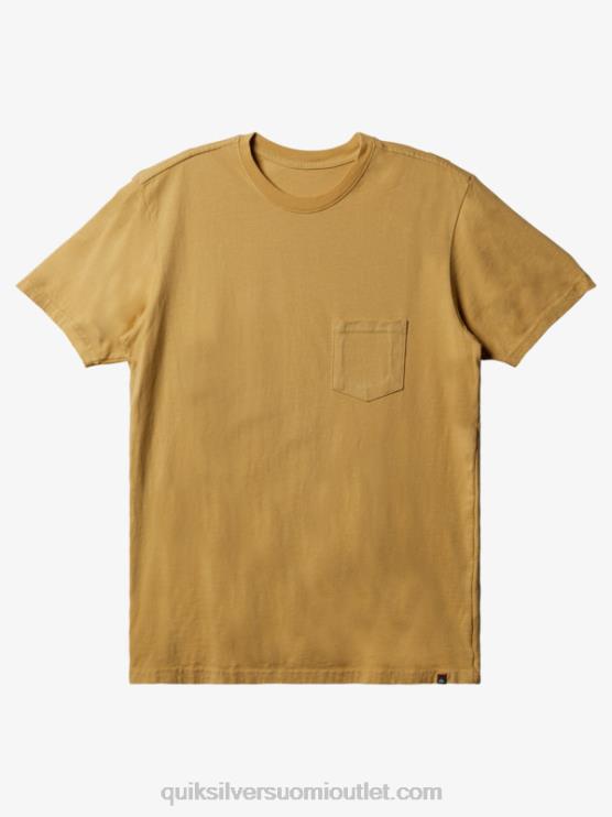 Quiksilver D6JJ895 miehet okra jokapäiväinen tasku t-paita