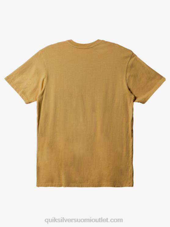Quiksilver D6JJ895 miehet okra jokapäiväinen tasku t-paita