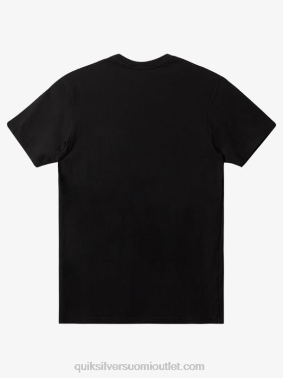 Quiksilver D6JJ896 miehet musta jokapäiväinen tasku t-paita