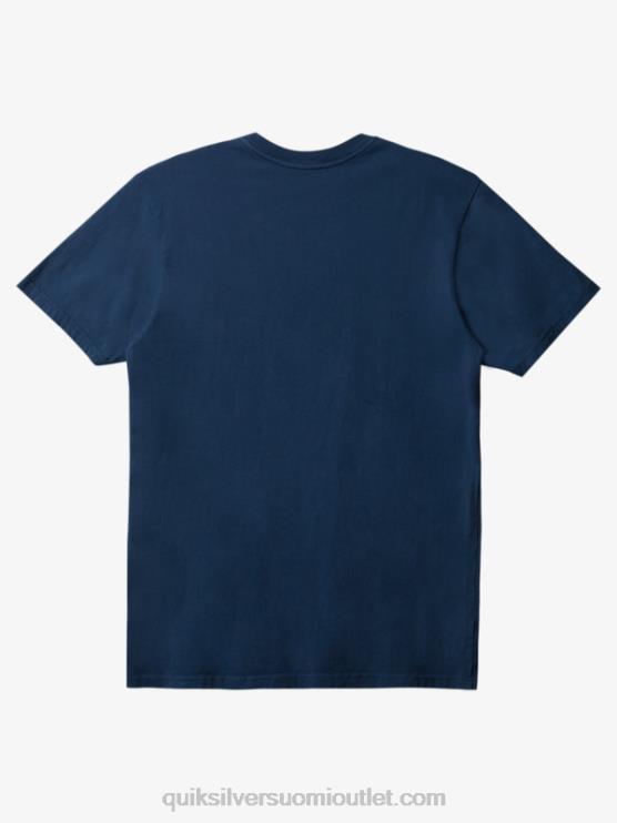 Quiksilver D6JJ898 miehet keskiyön laivasto jokapäiväinen tasku t-paita