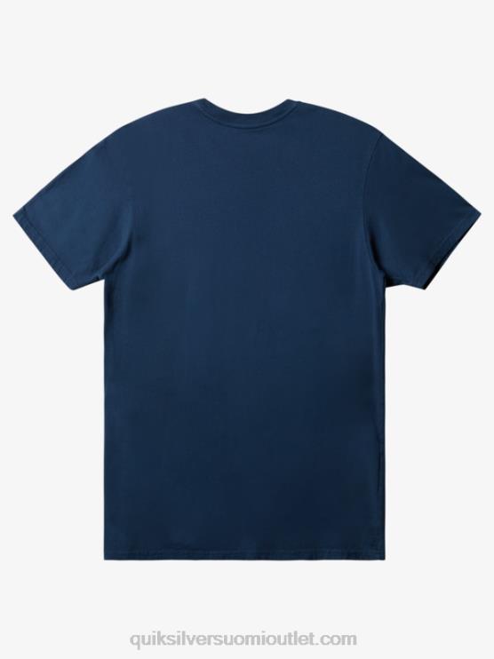 Quiksilver D6JJ903 miehet keskiyön laivasto jokapäiväinen t-paita