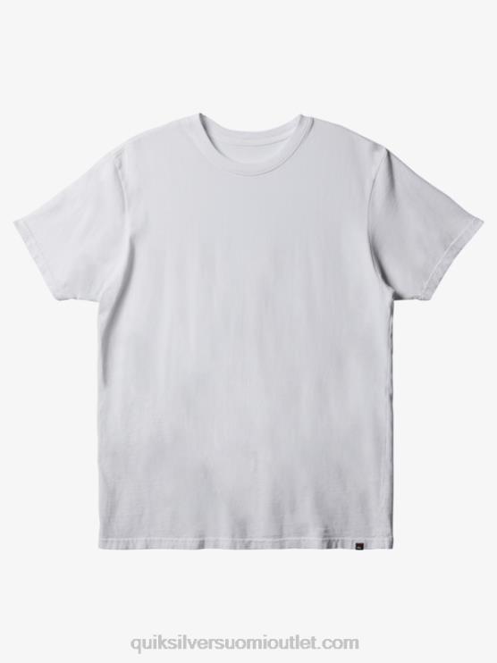 Quiksilver D6JJ904 miehet valkoinen jokapäiväinen t-paita