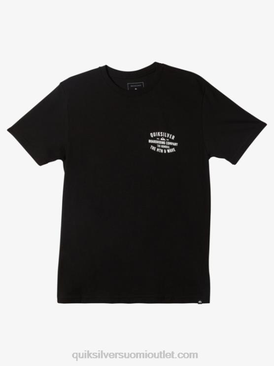 Quiksilver D6JJ960 miehet musta qs surf lockup t-paita