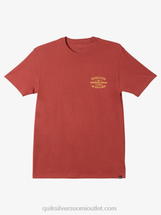 Quiksilver D6JJ961 miehet marsala qs surf lockup t-paita