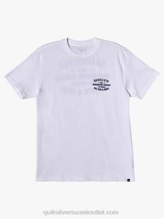Quiksilver D6JJ962 miehet valkoinen qs surf lockup t-paita
