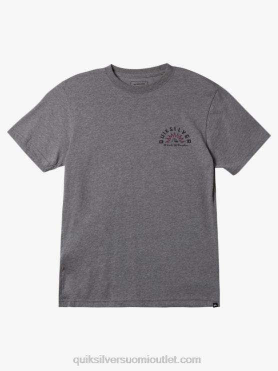 Quiksilver D6JJ969 miehet keskiharmaa kanerva Water Tales mod t-paita