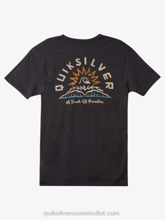 Quiksilver D6JJ970 miehet hiilen kanerva Water Tales mod t-paita
