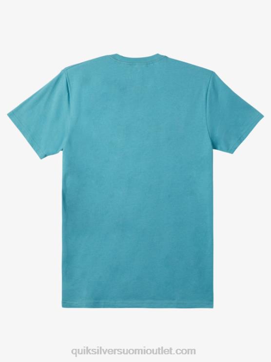 Quiksilver D6JJ980 miehet britanen sininen rivien välistä t-paitaa