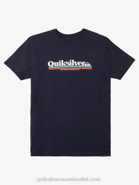 Quiksilver D6JJ981 miehet laivasto bleiseri rivien välistä t-paitaa