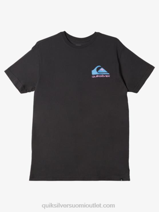 Quiksilver D6JJ984 miehet musta omni-logoinen t-paita