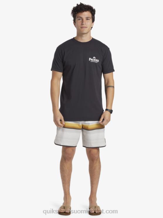 Quiksilver x Pacifico D6JJ10 miehet asfaltti luonnonkaunis vibes t-paita