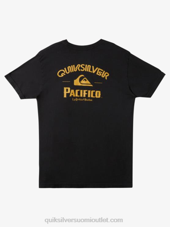 Quiksilver x Pacifico D6JJ8 miehet asfaltti suora ampuja t-paita