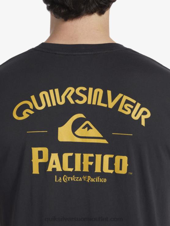 Quiksilver x Pacifico D6JJ8 miehet asfaltti suora ampuja t-paita