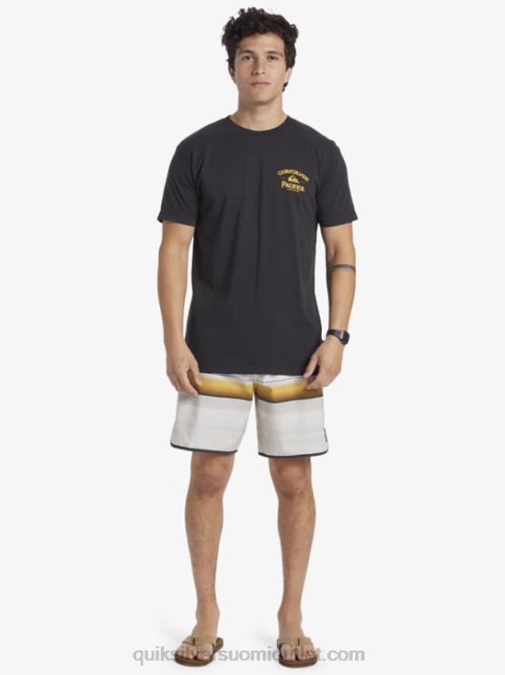 Quiksilver x Pacifico D6JJ8 miehet asfaltti suora ampuja t-paita