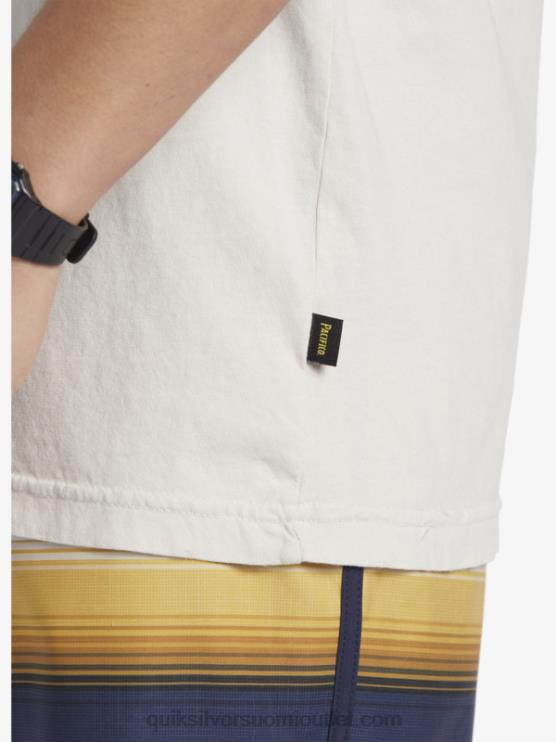 Quiksilver x Pacifico D6JJ9 miehet kivi luonnonkaunis vibes t-paita