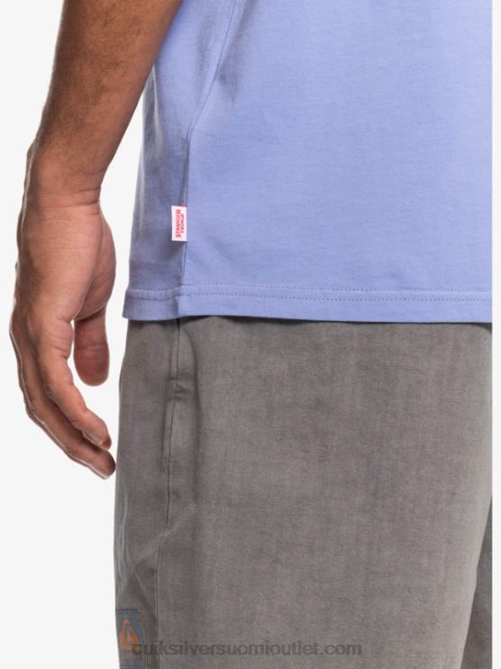 Quiksilver x Stranger D6JJ1838 miehet jacaranda asioita lenora t-paita