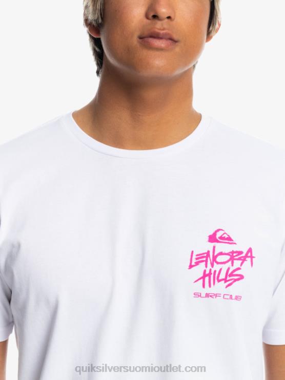 Quiksilver x Stranger D6JJ1839 miehet valkoinen asioita lenora t-paita
