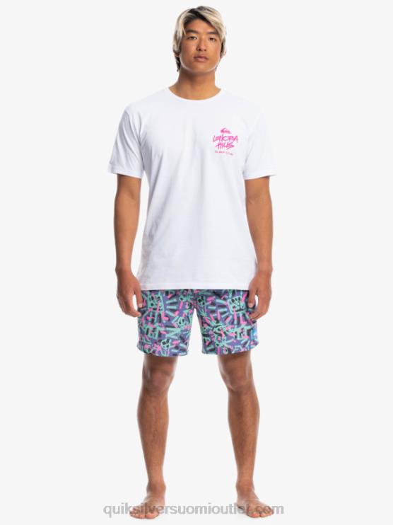 Quiksilver x Stranger D6JJ1839 miehet valkoinen asioita lenora t-paita